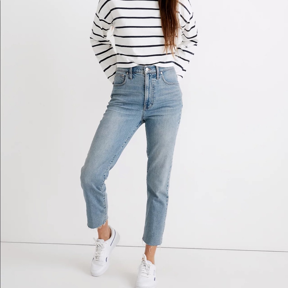 Madewell The Perfect Vintage Jean in Ellicott Wash Size 28 NWT!